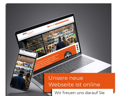 Blogbeitrag "Wir sind online"